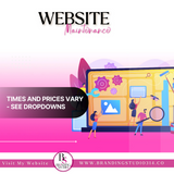 Website Maintenance - BrandingStudio314