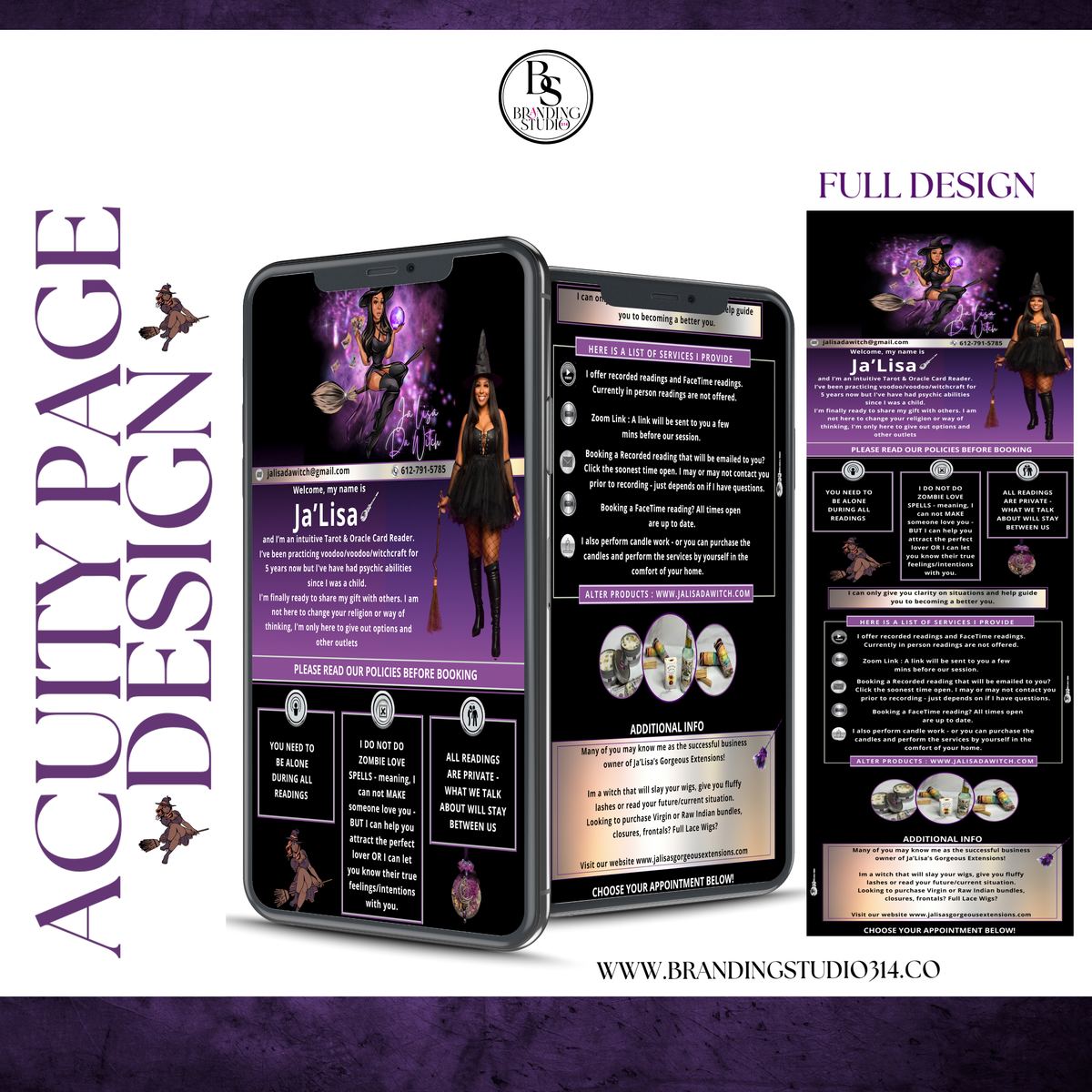 PURPLE & BLACK DESIGN - BrandingStudio314