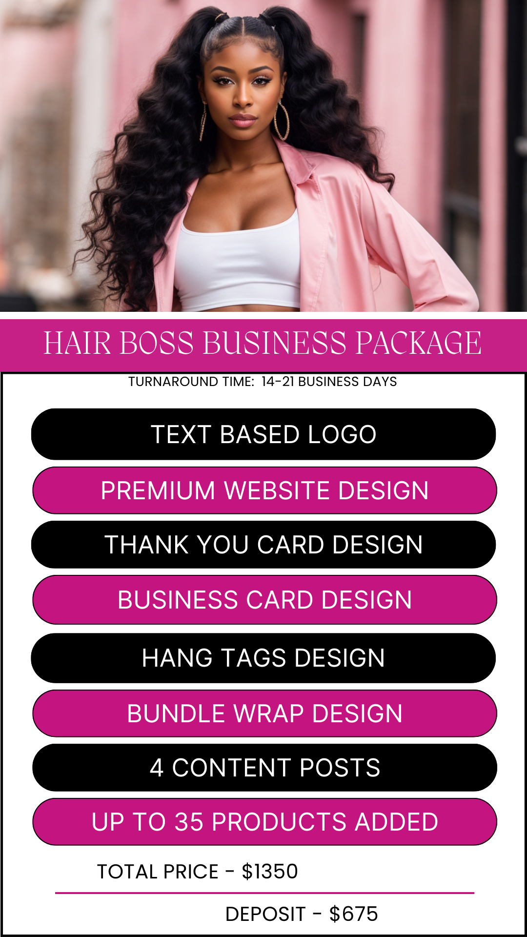 HAIR BOSS BRANDING PACKAGE - BrandingStudio314