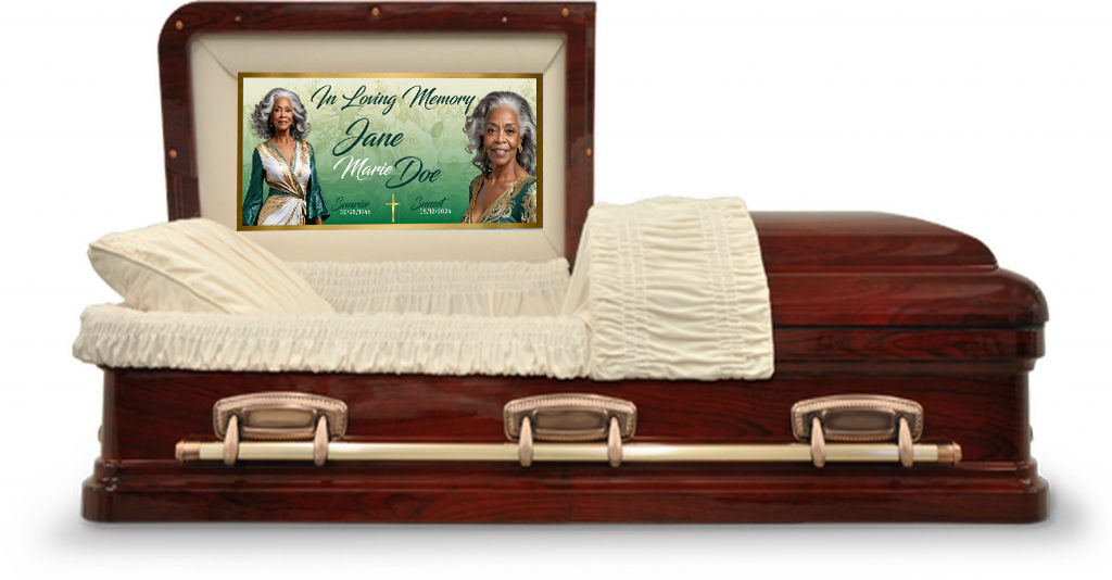 Casket Panel Mockup Service