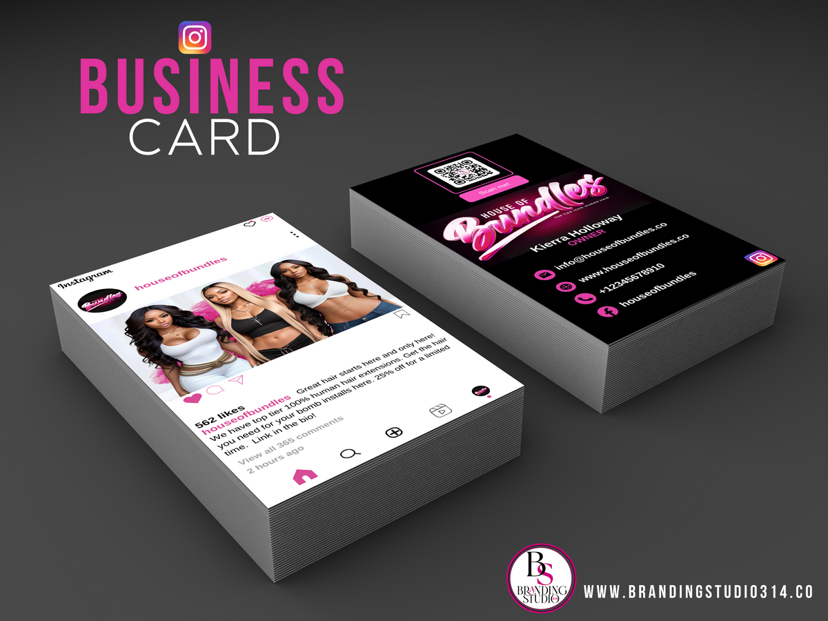 BUSINESS CARDS + Print and ship - BrandingStudio314