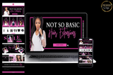 Black&Pink Banners - BrandingStudio314