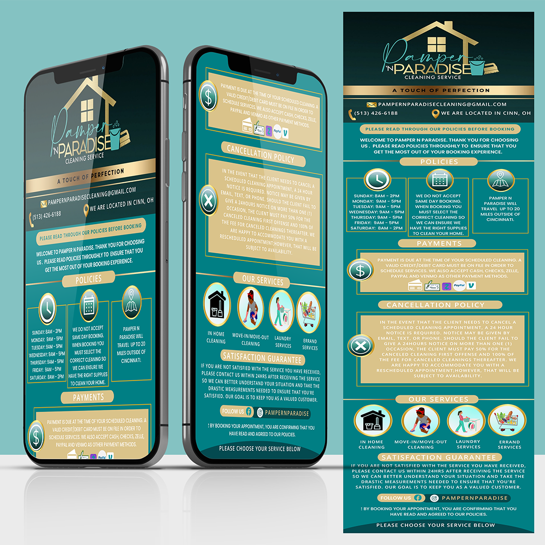 TEAL & GOLD DESIGN - BrandingStudio314