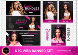 CUSTOMIZED WEB BANNERS (SETS) - BrandingStudio314